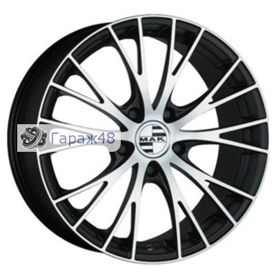 MAK Rennen R18 / 8J PCD 5x112 ET 21 ЦО 66.5 Литые Черный полированный
