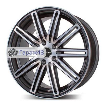 PDW 1004 R17 / 7J PCD 5x114.3 ET 40 ЦО 67.1 Литые Черный матовый с полировкой